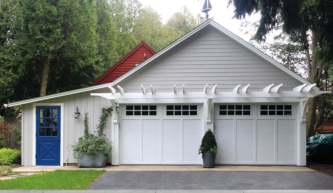 new-after-service garage door